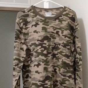 Men's XL camo joe boxer shirt
